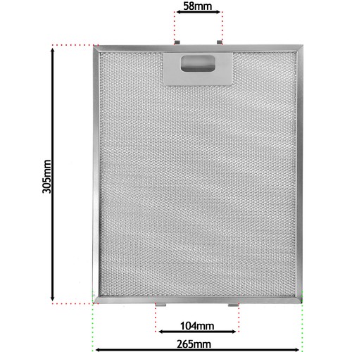 kitchenaid vent hood grease filter
