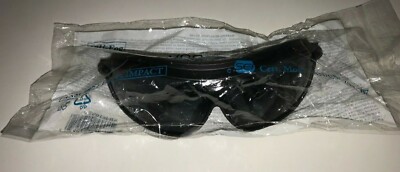 NIP Pyramex XS3 Plus H2X Anti-Fog Tinted Safety Glasses ANSI Z87.1 w/ elastic
