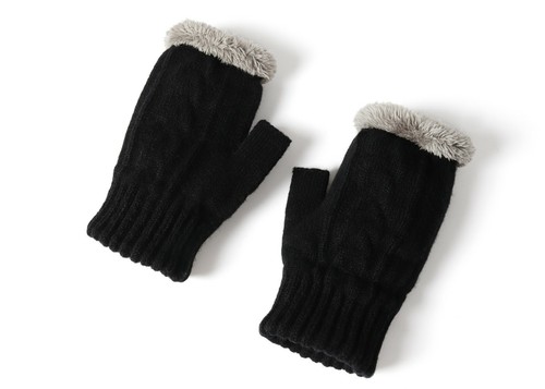 TARRAMARRA® Winter Gloves Fingerless Double-layer Warm Gloves - Picture 18 of 38
