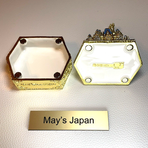 Arribas Brothers Tokyo Disney 40Th Anniversary Cinderella Castle Gold Rare - Picture 5 of 15