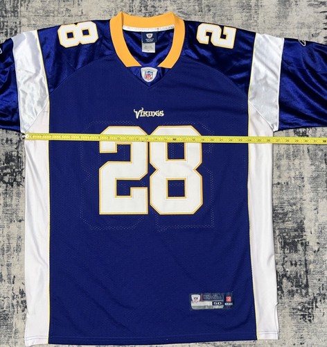 Minnesota Vikings Adrian Peterson NFL Reebok On Field Stitched Jersey Sz 50 EUC - Picture 14 of 17