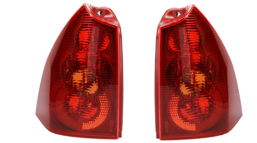 Kit 2 Feux Arrière Droite + Gauche Pour Peugeot Boxer 2014 - TYC, Halogène Rouge