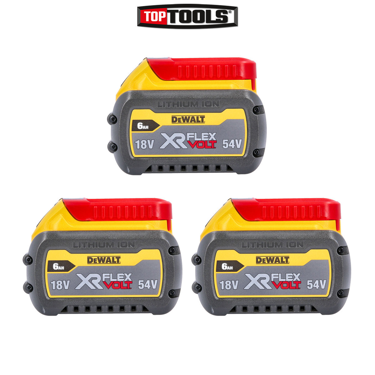 Dewalt DCB546 18v / 54v XR Flexvolt 6.0ah Battery DCB546-XJ - Triple Pack