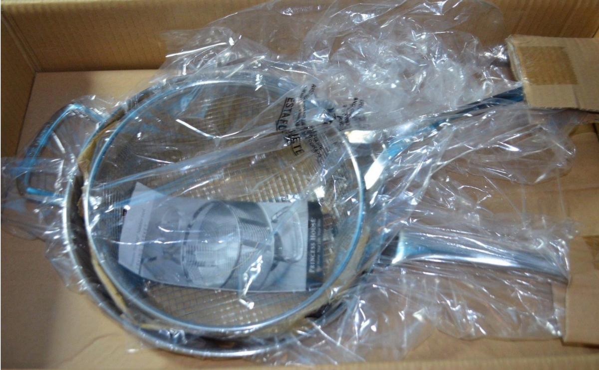 ③再入荷なし！Princess FOUNDUE & FRY PURE Princess House Stainless Steel 3 Pc. 6 QT Stainless Steel Fryer