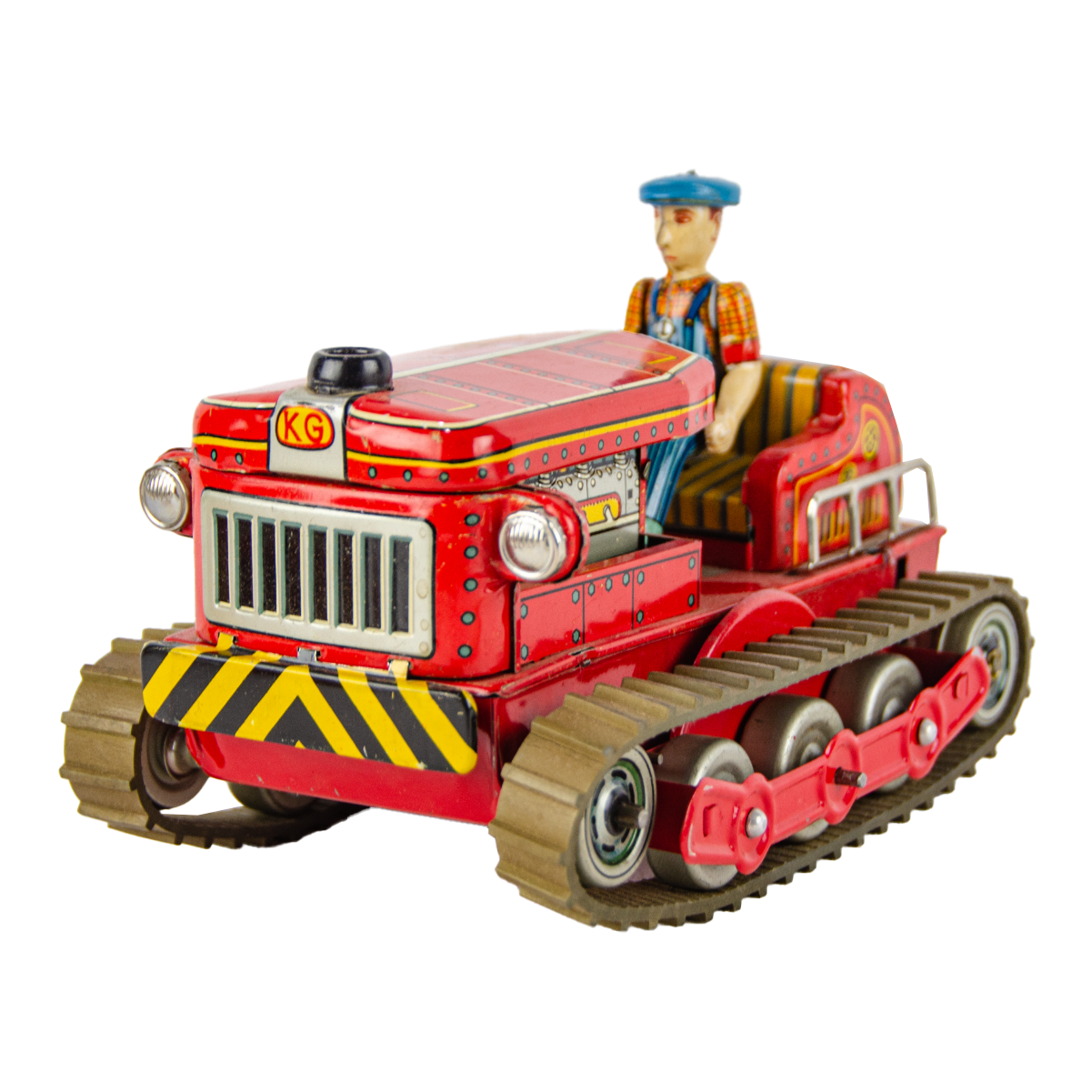Ultra Rare Trade Mark Modern Toys Japan 1950s K55 Electric Tractor