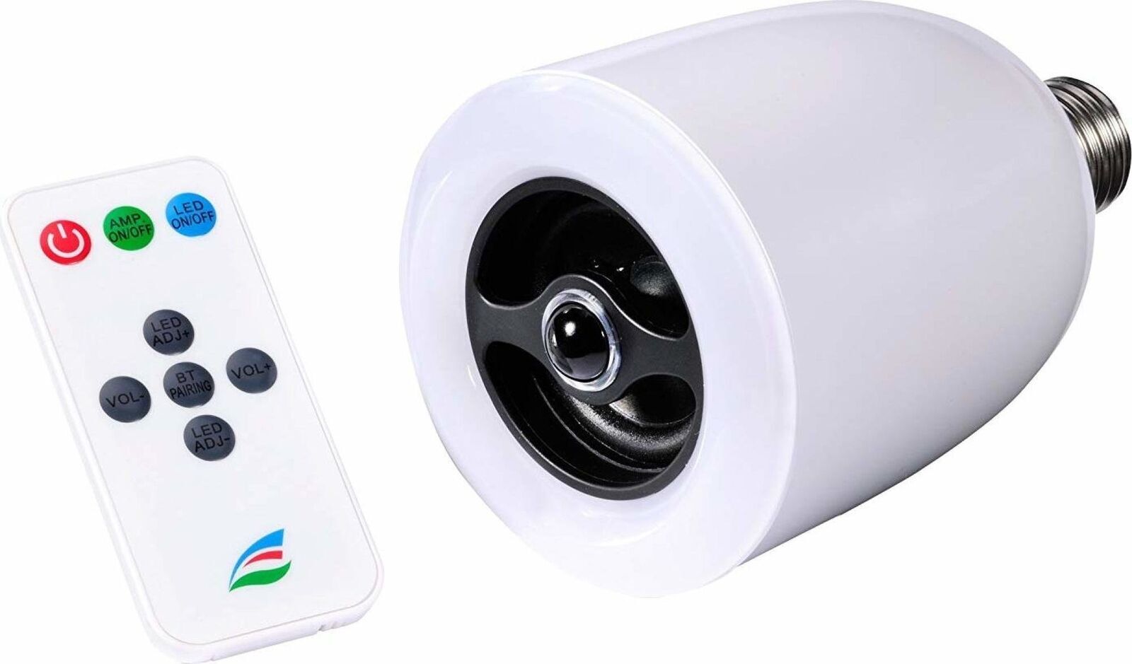 Lampada con altoparlante bluetooth integrato Ultron boomer light - Bianca