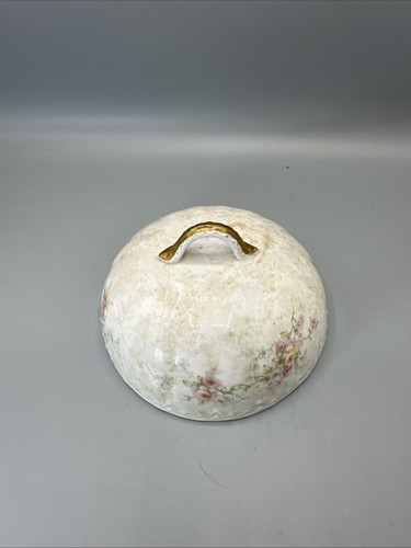BEURRIER/BATEAU À SAUCE/COUVERCLE HAVILAND LIMOGES FRANCE ANCIEN VIGNE Schleiger - Photo 8/14