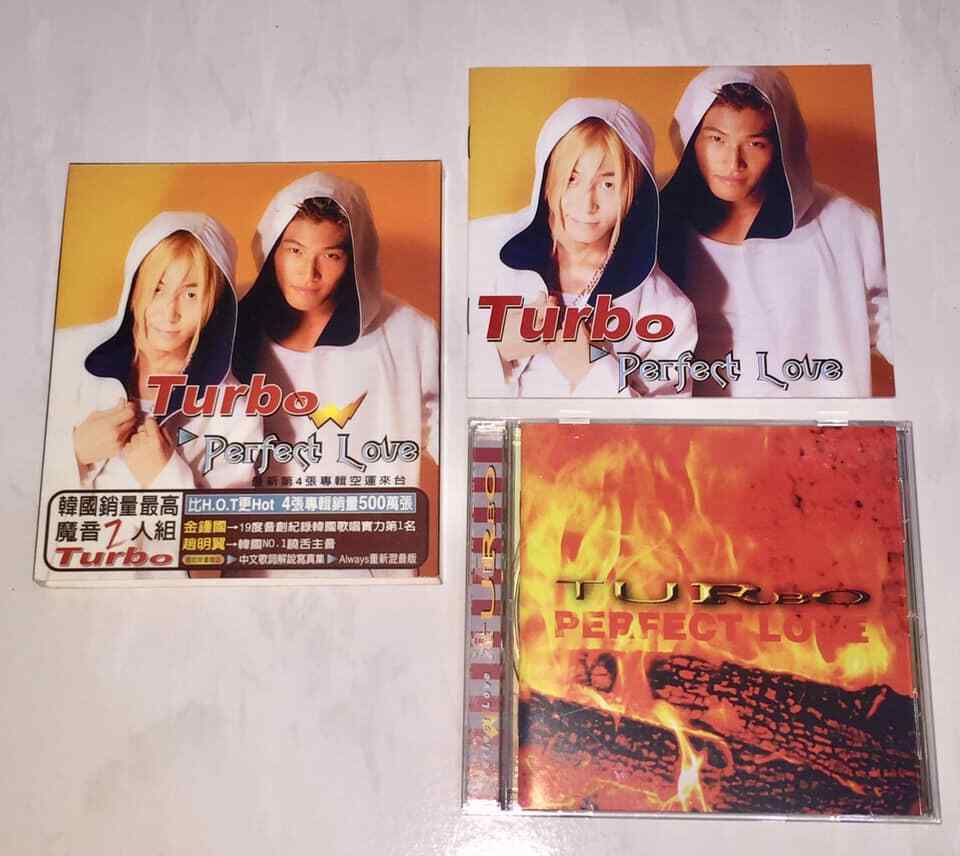 Turbo 金鍾國 김종국 Kim Jong Kook 1999 Perfect Love Taiwan