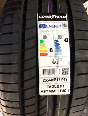 1x Sommerreifen 255 40 R17 94Y Goodyear Eagle F1 Asymmetric 2 (D/A/72)