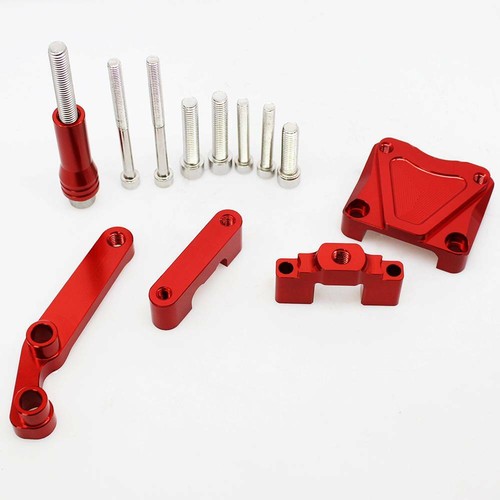 Kit de soporte de montaje de amortiguador de dirección CNC para Kawasaki EX300 NINJA300 13-2016 - Imagen 13 de 15