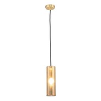 Maytoni Gioia Pendelleuchte, HäNgeleuchte E14 Gold Gold-Farbe Glas