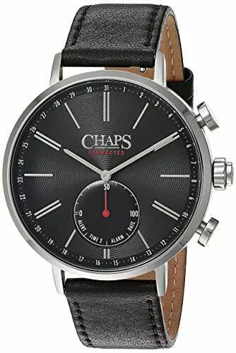 NEW Chaps Ralph Lauren Connected Black Hybrid Smartwatch CHPT3100 170