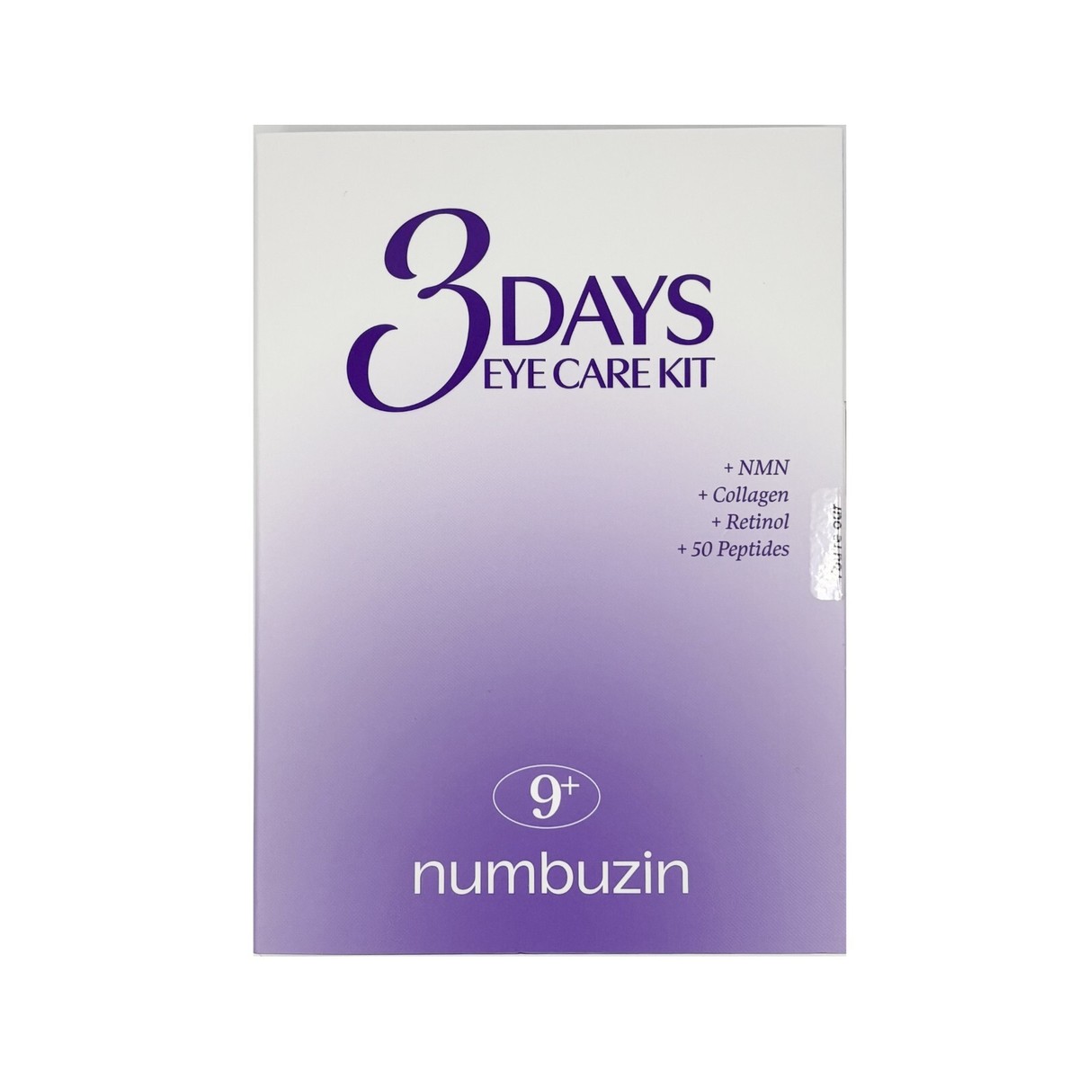 NUMBUZIN No.9 3Days Eye Care Kit 1Pack (1ml x 3ea) + (8g x 3ea) | eBay