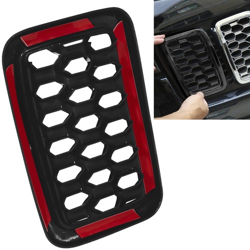 Per Jeep Grand Cherokee 2017-2022 Griglia Anteriore a nido d'ape Inserti Rete Auto - Foto 7 di 9