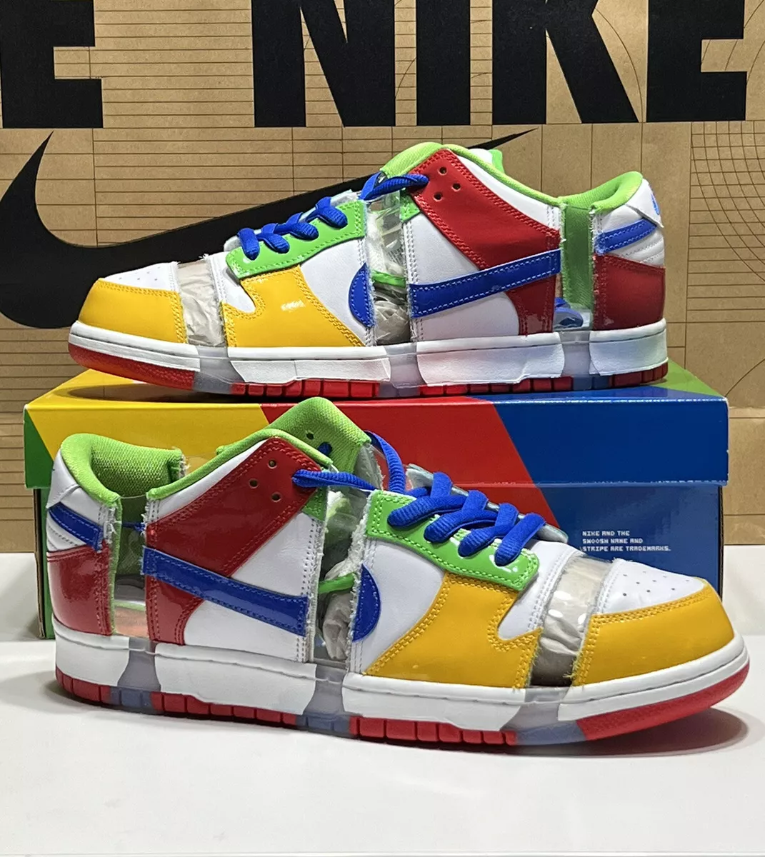 Nike Dunk Low SB x eBay Sandy Bodecker FD8777-100 Men’s Size 13 Shoes DS