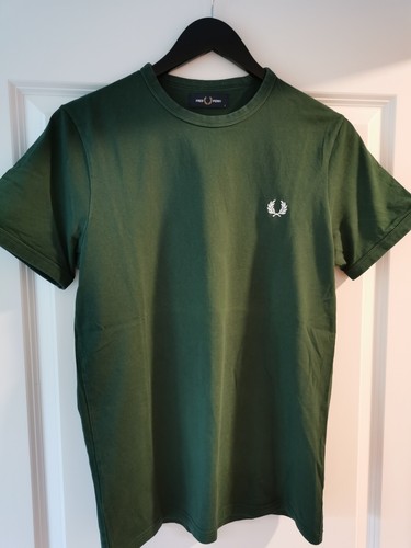 Fred Perry Shirt Grün - Größe S - Basic Design - Bild 5 von 5