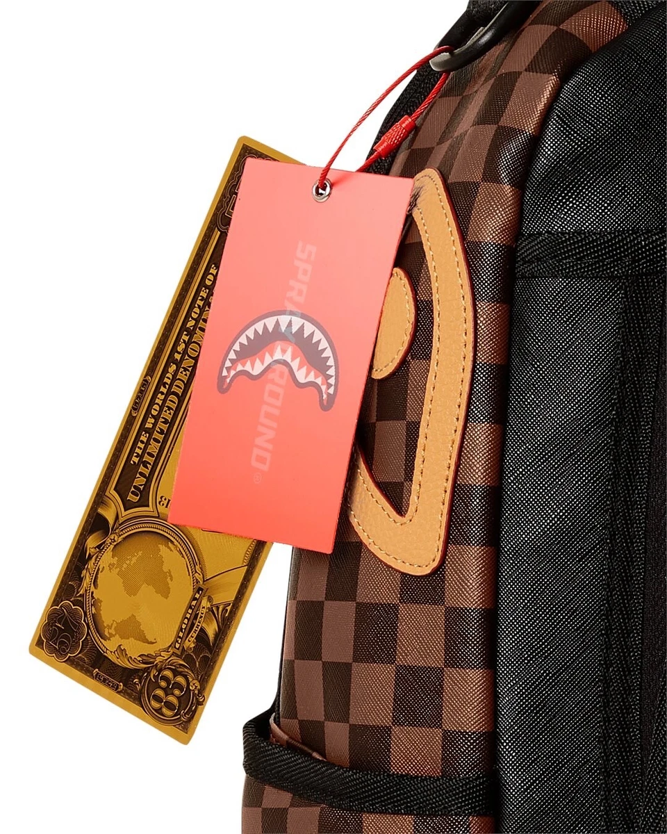 Sprayground - Henny Sharks in Paris Brown Backpack