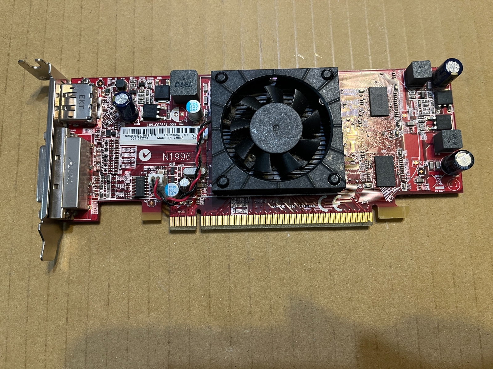 IBM Lenovo ThinkCentre M91p AMD Radeon HD 5450 512mb Video Card  