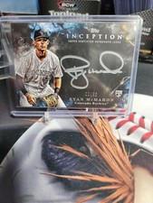 2018 Topps Inception Ryan McMahon Rookie Auto Silver Ink 22/90 Rockies Yankees