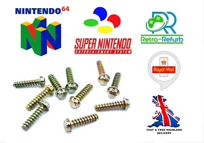 4.5mm Gamebit Security Console Screws - Super Nintendo SNES & N64 - Perfect Fit