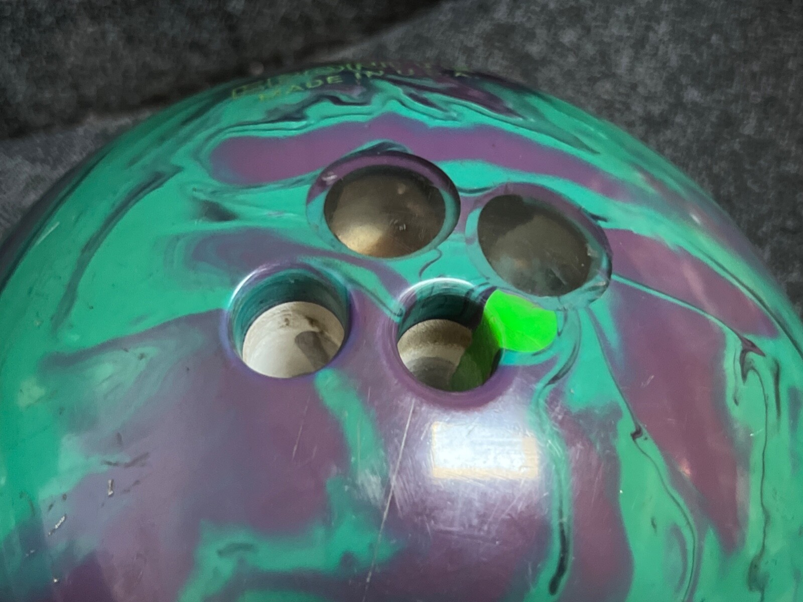 15lb Ebonite The One Bowling Ball GB10.7 Drilled eBay