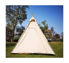 7’x7’x6.5’Outdoor Cotton Canvas 2-3 Person 3 Seasons Bell Teep