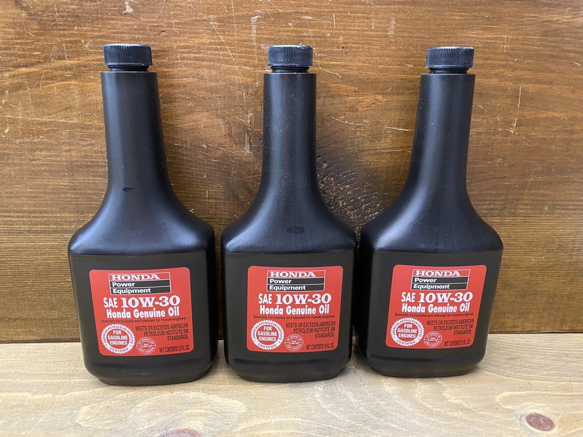 3) Honda Power Equipment SAE 10w-30 Small Engine Oil Equipment
