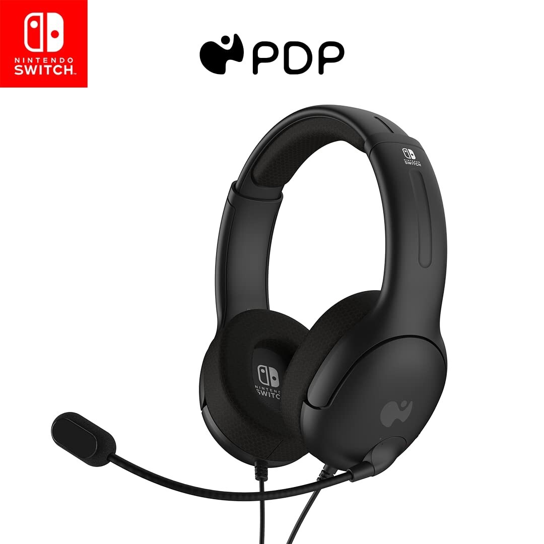 PDP LVL40 Nintendo Switch Wired Gaming Headset with Black [LN]™