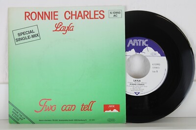 7'' Single - RONNIE CHARLES - Layla (Eric Clapton) - Artic 1983