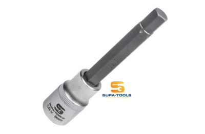 9mm Innensechskant Nuss 6-Kant 100mm Bremssattel Inbus Steckschlüssel SUPA-TOOLS