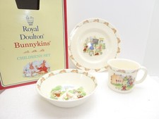 Royal Doulton Bunnykins Childrens Set of 3