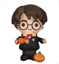 HARRY POTTER Gemmy Airblown LED Yard Inflatable Decoration 4.5ft Halloween