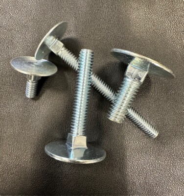 Elevator Bolts - Select Diameter and Length.  Zinc Plated  (Fast Free Shipping)