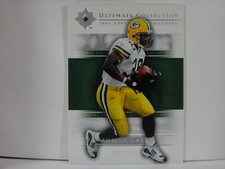 2004 Ultimate Collection Football Card #21 Ahman Green /750