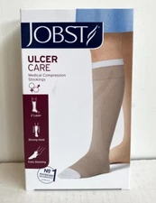 Jobst 114532 Ulcercare Beige 40 mmHg 3X-Large Knee Zip-Left Medical Compression
