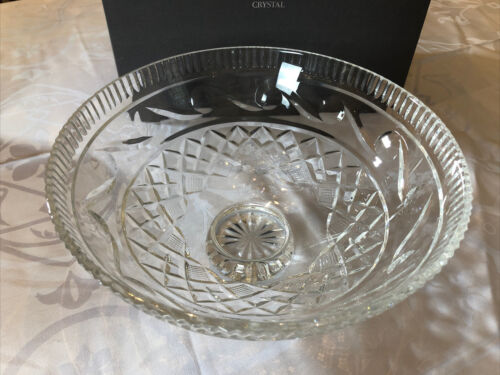Waterford Crystal Ring of Kerry Bowl 11" Romance Ireland Designers Gallery Box - Picture 2 of 12