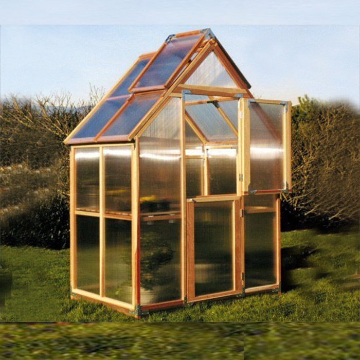 Sunshine Gardenhouse Mt. Hood Redwood Greenhouse 6 ft. x 4 ft. eBay