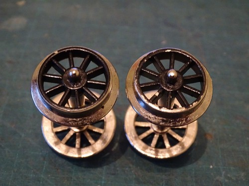 Peco Parkside PS621 Was Peco RO-1 O Scale Spoked Wagon Wheels Bearings 4307 P - Foto 6