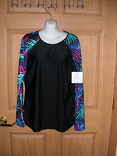 ECO BEACH - LONG SLEEVED RASH GUARD - SIZE LARGE - NWT