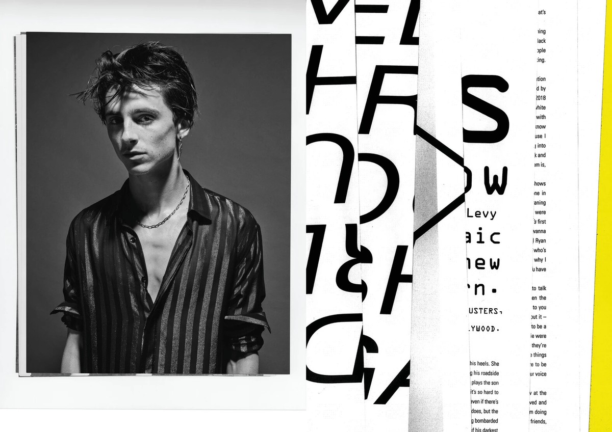 Oh Boy! Timothee Chalamet LIMITED EDITION 500 i-D magazine AUTUMN