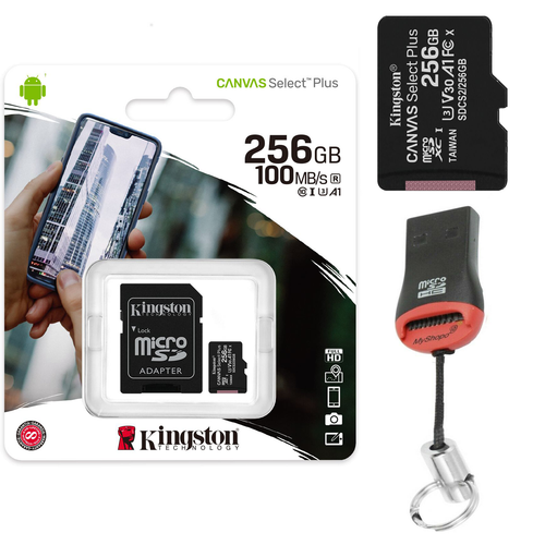 Memory Card Kingston for Nokia 2.4 Micro SD Card SDXS Canvas 16 - 512 GB - Picture 5 of 20