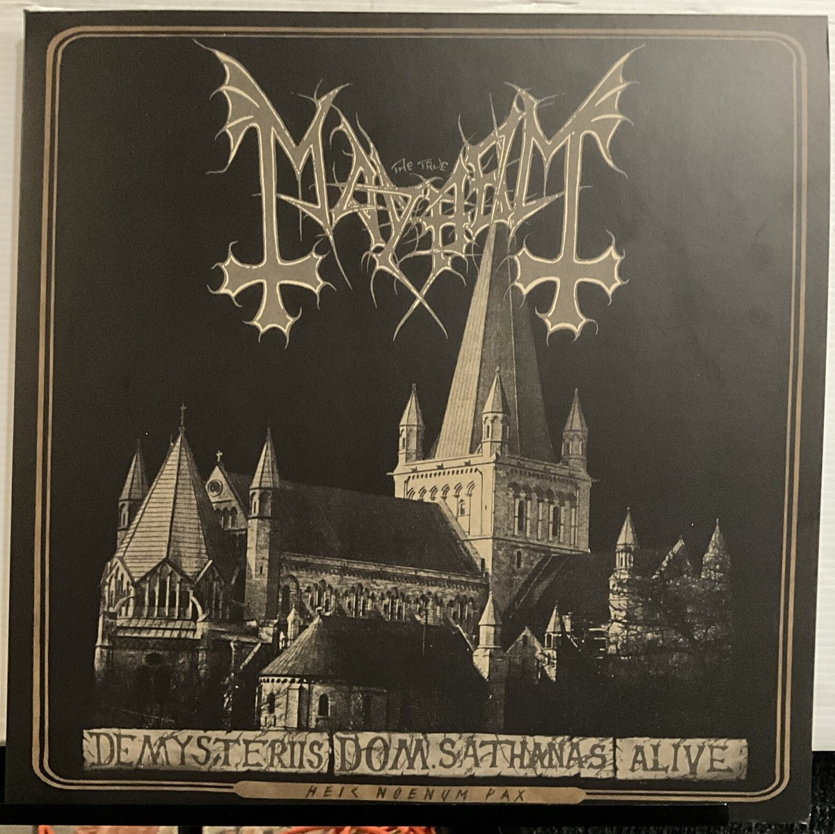 Mayhem – De Mysteriis Dom Sathanas Alive LP/DVD 2016 Self-Released