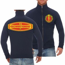 Herren Jacke Sweatjacke DDR VEB Knackwurstkombinat Ostdeutschland nva fleischer 