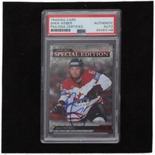 Shea Weber Signed 2013-14 Upper Deck Team Canada Special Edition 9 Card Auto PSA
