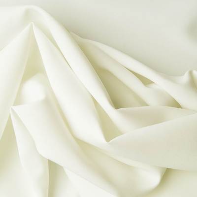 Sun Silk (creme) weicher, knitterarmer Stoff - seidiger Fall - Meterware