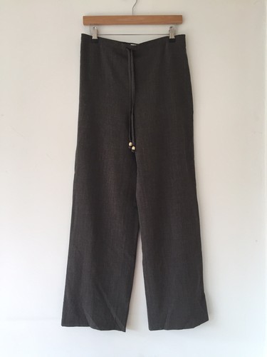 CERRUTI 1881 - 85% LANA - TAUPE - PANTALONES LIGEROS/PIERNA - TALLA REINO UNIDO 12 | eBay