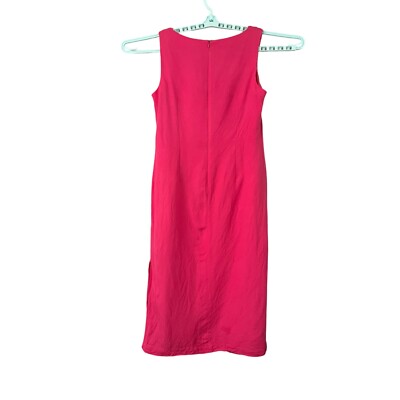 chinese dress ladies MO&Co. Noir Striped Linen Maxi Tank Dress - Distressed Collar main image 0
