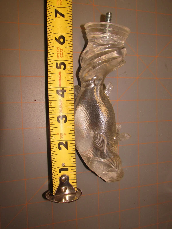 Лот из 3 фигурок рыболовного окуня литая смола трофей подарок крепление найти реквизит ремесло KJ - Изображение 3 из 4