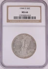 1944-D Walking Liberty Half Dollar NGC MS64 (B3129)