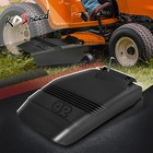 Matte Black Deflector Shield Chute Cover for Decks Riding Mowers Lawn Tractors